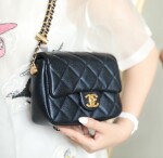 21k Mini Bag Grained Calfskin