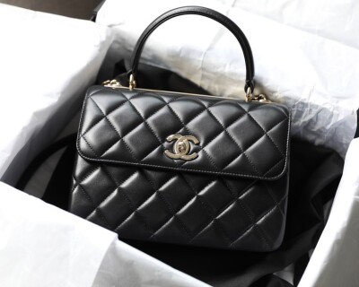 Lambskin Quilted Small Trendy Flap Bag