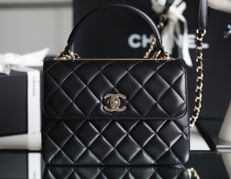 Lambskin Quilted Small Trendy Flap Bag