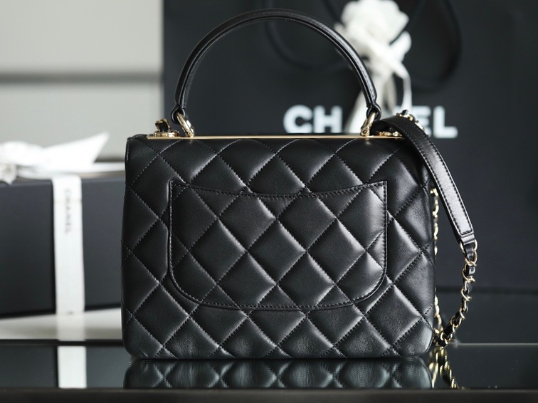 Lambskin Quilted Small Trendy Flap Bag