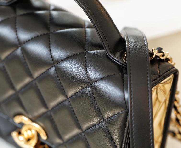 Mini Flap Bag With Handle
