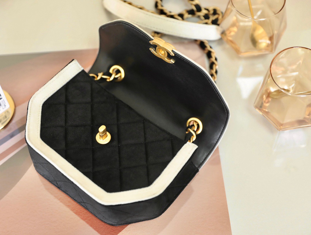 Mini Velvet Flap Bag