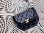 Mini Velvet Flap Bag