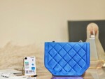 Mini Velvet Flap Bag