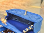 Mini Velvet Flap Bag