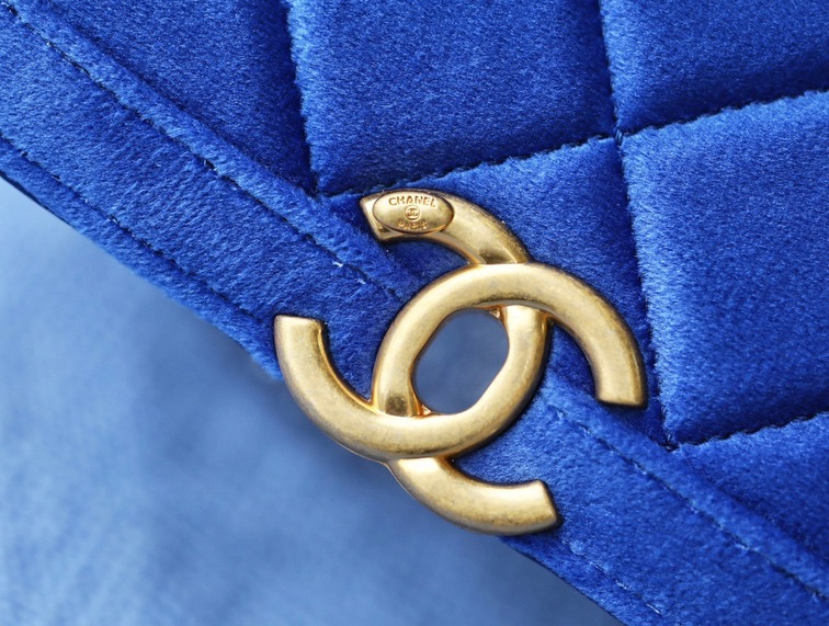 Mini Velvet Flap Bag