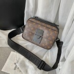 S Lock Messenger Taurillon Monogram Bag
