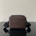 S Lock Messenger Taurillon Monogram Bag