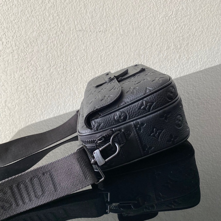S Lock Messenger Taurillon Monogram Bag