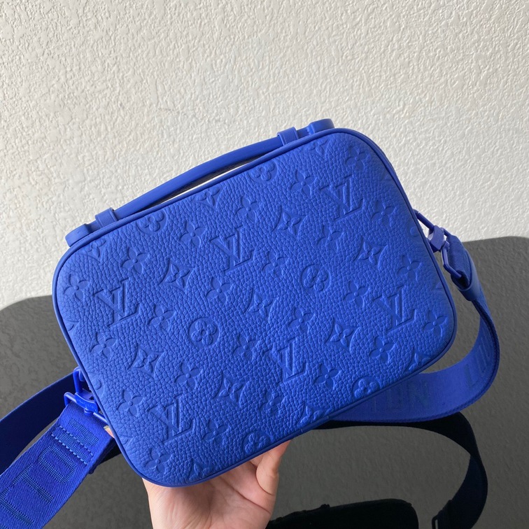 S Lock Messenger Taurillon Monogram Bag