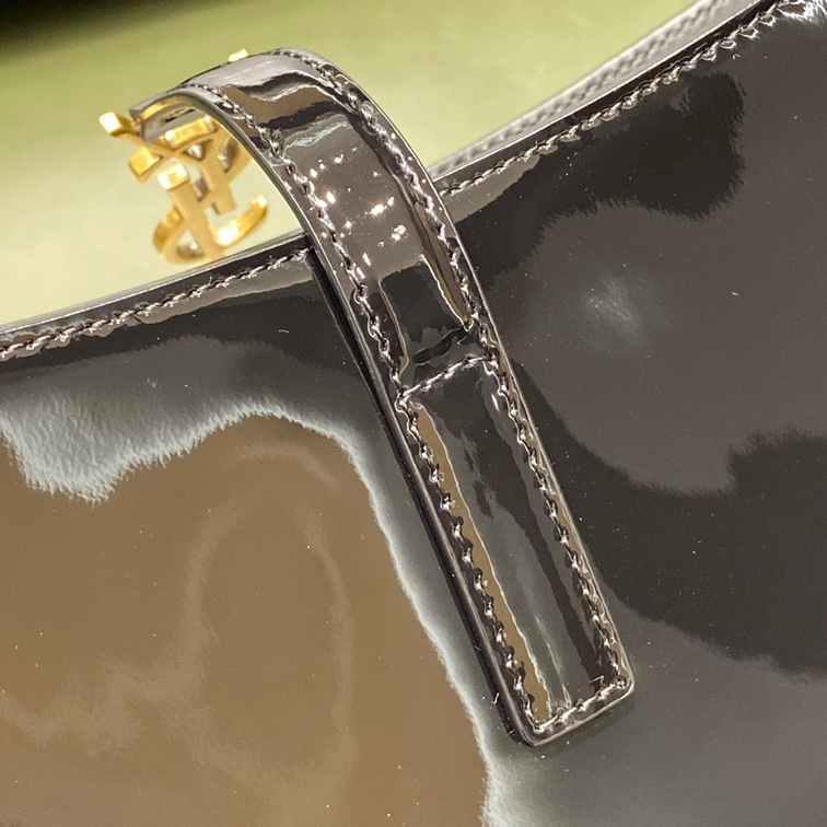 Le 5 A 7 Patent Leather Bag