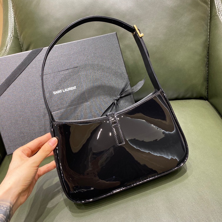 Le 5 A 7 Patent Leather Bag
