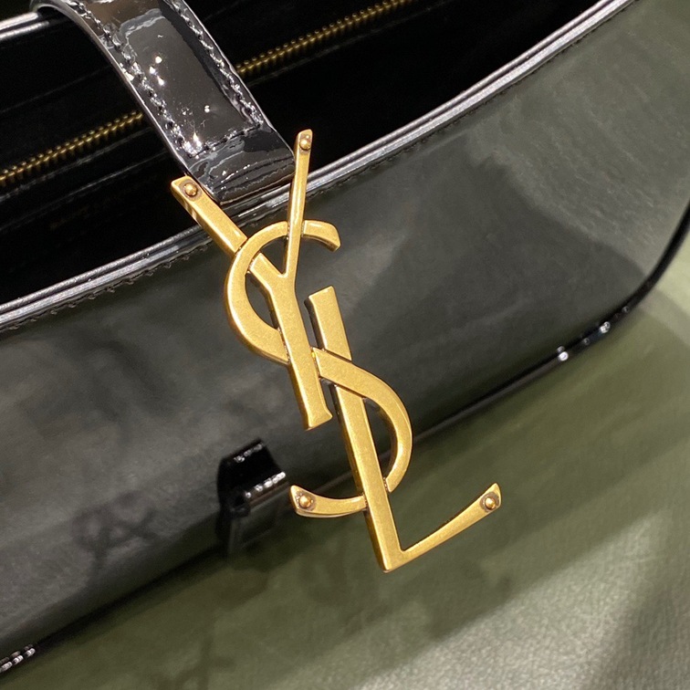 Le 5 A 7 Patent Leather Bag