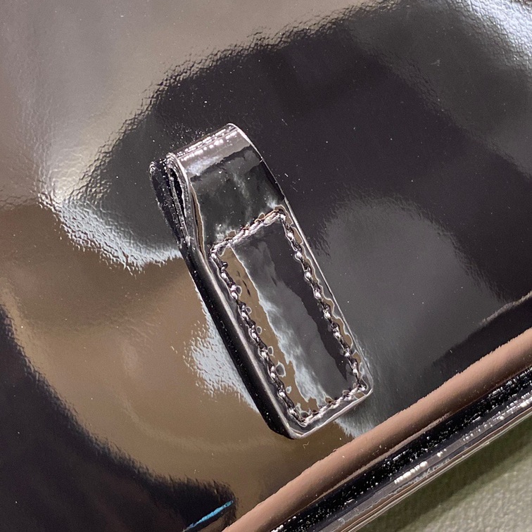 Le 5 A 7 Patent Leather Bag
