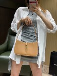 Le 5 A 7 Patent Leather Bag