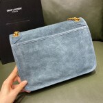 Medium Suede Niki Bag