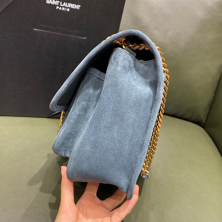 Medium Suede Niki Bag