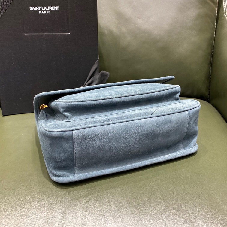 Medium Suede Niki Bag