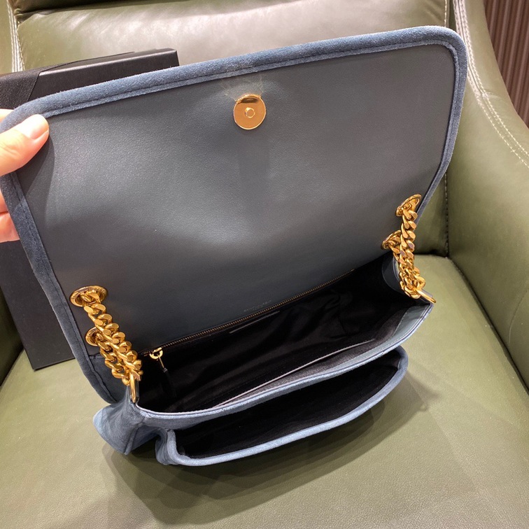 Medium Suede Niki Bag