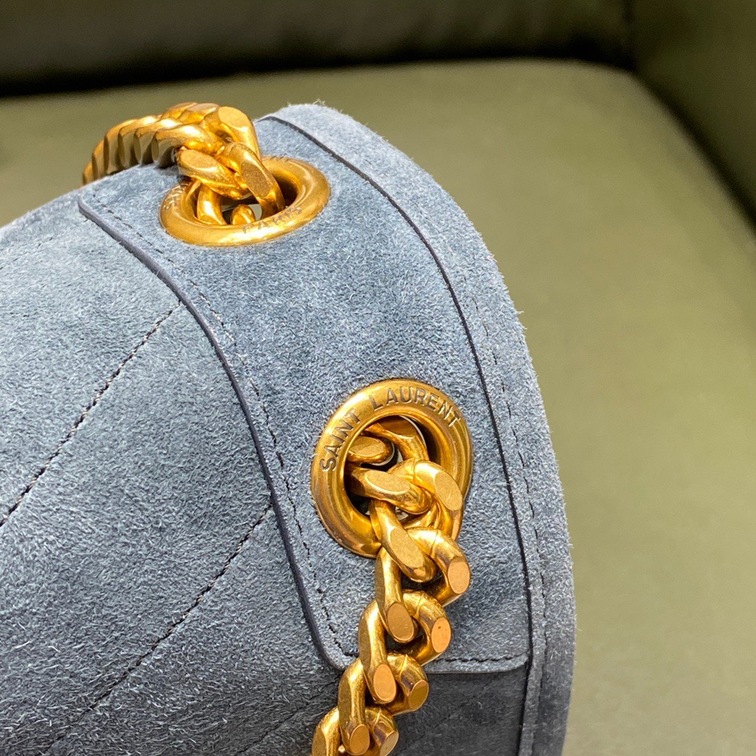 Medium Suede Niki Bag