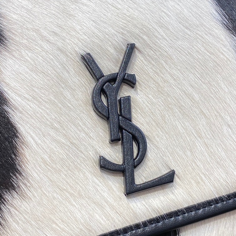 Niki Bag In Black And White Pony Hair