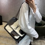 Niki Bag In Black And White Pony Hair
