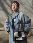 Niki Bag In Black And White Pony Hair
