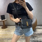 Solferino Medium Leather Shoulder Bag
