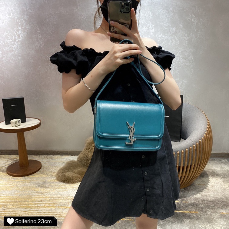 Solferino Medium Leather Shoulder Bag