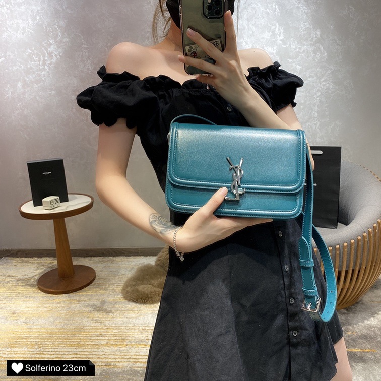 Solferino Medium Leather Shoulder Bag