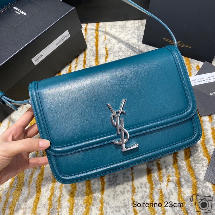 Solferino Medium Leather Shoulder Bag